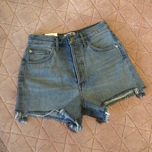 Agolde Dee high rise shorts